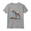 Bear Mountains - Orso Colorato con Animali Selvatici Maglietta per Amanti degli Animali - Ideale come Regalo per Familiari e Bambini