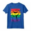 Orgoglio Mese Merch LGBT Rainbow Fist LGBTQ Gay Pride Maglietta - Love is Love - Ideale per dichiarare l'autodeterminazione sessuale e promuovere l'uguaglianza