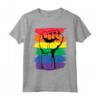 Orgoglio Mese Merch LGBT Rainbow Fist LGBTQ Gay Pride Maglietta - Love is Love - Ideale per dichiarare l'autodeterminazione sessuale e promuovere l'uguaglianza