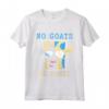 No Goats No Party - Divertente Maglietta Capra con Occhiali da Sole - Ideale per Agricoltori e Amanti delle Capre
