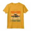 I Papà Migliori Guidano i Trattori - Maglietta per Compleanni e Natale - Regalo Ideale per Papà Appassionato di Trattori