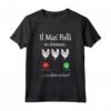 Miei Polli Mi Chiamano - Maglietta Divertente per Agricoltori e Amanti dei Polli - Regalo Ideale per Compleanno