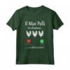 Miei Polli Mi Chiamano - Maglietta Divertente per Agricoltori e Amanti dei Polli - Regalo Ideale per Compleanno
