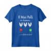 Miei Polli Mi Chiamano - Maglietta Divertente per Agricoltori e Amanti dei Polli - Regalo Ideale per Compleanno