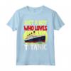 Just A Boy Who Loves Titanic - Titanic Ship Lover Boys Kids Maglietta - Ideale per Natale e Amanti delle Navi
