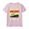 Just A Boy Who Loves Titanic - Titanic Ship Lover Boys Kids Maglietta - Ideale per Natale e Amanti delle Navi