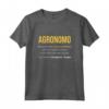 Agronomo Definizione | HapTiger Maglietta - Idea Regalo Divertente per Agronomo Uomo e Donna - Perfetta per Compleanno e Altre Occasioni