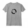 Enso Zen Cerchio Simbolo Maglietta - Buddha Meditazione Yoga - Idea Regalo per Spirituali e Appassionati di Arti Marziali