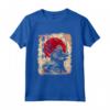 Guerriero Samurai Giapponese - Codice Bushido, Spadaccino Vintage Maglietta - Design Vintage con Katana
