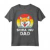 Shiba Inu Retro Sunset Japanese Akita Dog Lover Owner Gift Maglietta - Unique Birthday, Father's Day, or Christmas 2020 Present for Dog Enthusiasts