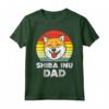 Shiba Inu Retro Sunset Japanese Akita Dog Lover Owner Gift Maglietta - Unique Birthday, Father's Day, or Christmas 2020 Present for Dog Enthusiasts
