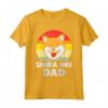 Shiba Inu Retro Sunset Japanese Akita Dog Lover Owner Gift Maglietta - Unique Birthday, Father's Day, or Christmas 2020 Present for Dog Enthusiasts