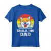Shiba Inu Retro Sunset Japanese Akita Dog Lover Owner Gift Maglietta - Unique Birthday, Father's Day, or Christmas 2020 Present for Dog Enthusiasts