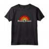 Muscle Shoals Alabama AL Vintage anni '70 Retro Rainbow Design Maglietta - Ideale come Souvenir o Regalo da Viaggio