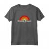 Muscle Shoals Alabama AL Vintage anni '70 Retro Rainbow Design Maglietta - Ideale come Souvenir o Regalo da Viaggio