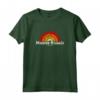 Muscle Shoals Alabama AL Vintage anni '70 Retro Rainbow Design Maglietta - Ideale come Souvenir o Regalo da Viaggio
