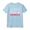 Magliette Uomo Alcol Manica Corta - Se Sbaglio Correggetemi con la Sambuca - T-shirt Divertenti per Gli Amanti dell'Alcol - MarcaHapTiger