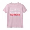 Magliette Uomo Alcol Manica Corta - Se Sbaglio Correggetemi con la Sambuca - T-shirt Divertenti per Gli Amanti dell'Alcol - MarcaHapTiger