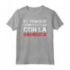 Magliette Uomo Alcol Manica Corta - Se Sbaglio Correggetemi con la Sambuca - T-shirt Divertenti per Gli Amanti dell'Alcol - MarcaHapTiger