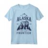 Alaska T-shirt The Last Frontier Bear Home State Vintage - Ideale Regalo Compleanno per Escursionisti e Amanti dell'Outdoor