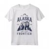 Alaska T-shirt The Last Frontier Bear Home State Vintage - Ideale Regalo Compleanno per Escursionisti e Amanti dell'Outdoor