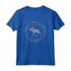 Fairbanks Alaska Moose Vintage Design - T-shirt esposta all'aria Leggera - Souvenir per Amanti della Fauna Selvatica