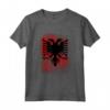 HapTiger Albania Aquila Kosovo Maglietta - T-shirt Calcio Nazionale con Taglio Classico - Supporter Albania e Kosovo