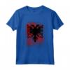 HapTiger Albania Aquila Kosovo Maglietta - T-shirt Calcio Nazionale con Taglio Classico - Supporter Albania e Kosovo