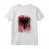 HapTiger Albania Aquila Kosovo Maglietta - T-shirt Calcio Nazionale con Taglio Classico - Supporter Albania e Kosovo