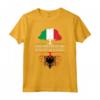 Italiano Coltivato con Radici Albanesi - Albania Maglietta Personalizzata per Feste e Eventi - Ideale come Regalo di Famiglia e Souvenir di Città Albanesi