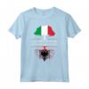 Italiano Coltivato con Radici Albanesi - Albania Maglietta Personalizzata per Feste e Eventi - Ideale come Regalo di Famiglia e Souvenir di Città Albanesi