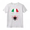 Italiano Coltivato con Radici Albanesi - Albania Maglietta Personalizzata per Feste e Eventi - Ideale come Regalo di Famiglia e Souvenir di Città Albanesi