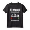 Gioco Scacchi Divertente Maglietta - Gli Scacchi Stanno Chiamando - Ideale per gli Appassionati di Scacchi