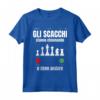 Gioco Scacchi Divertente Maglietta - Gli Scacchi Stanno Chiamando - Ideale per gli Appassionati di Scacchi