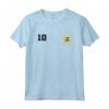 Maglia Bandiera Argentina Vintage - Cuore Argentino Maglietta per Tifosi di Calcio - Regalo Patriottico Argentina