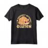 Senza Glutine Gatto Celiaco - Celiachia Gluten Free Maglietta - I'm Perfect Without Gluten - Ideale per chi segue una dieta senza glutine