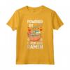 Maglietta Alimentato da Ramen e K-Pop Graphic per Ragazze Adolescenti - Abbigliamento Kawaii Kpop Giapponese e Coreano