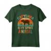 Capybara Spirit Animal Vintage Donna Maglietta - Ideale per Regalo Unico a Tema Animali Esotici e Proprietari di Capibara
