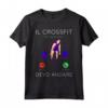 Il Crossfit Sta Chiamando - Maglietta Divertente Regalo Uomo Donna - Ideale per Allenamenti di Crossfit con Ironia