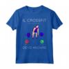Il Crossfit Sta Chiamando - Maglietta Divertente Regalo Uomo Donna - Ideale per Allenamenti di Crossfit con Ironia