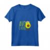 Donna Avo Cardio - Avocado Fitness Outfit - Maglietta Collo a V per Allenamento - Ideale per Palestra e Jogging