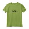 Escursioni Montagne Alpi - T-shirt ECG Battito Cardiaco per Escursionisti - Ideale per Arrampicate in Montagna