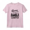 Queen Of The Camper - Maglietta Campeggio Natura All'aperto Tenda - Ideale per Natale o Compleanno