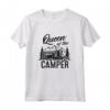 Queen Of The Camper - Maglietta Campeggio Natura All'aperto Tenda - Ideale per Natale o Compleanno