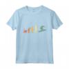 Evoluzione dello Snowboard Maglietta - Abbigliamento da Snowboard Evolution of Snowboarding per Uomo, Donna e Bambini - Regalo divertente per gli Snowboarder