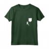 T-shirt Climber in Pocket - Maglietta Scalatore Alpinista - La Montagna Sta Chiamando - Ideale per Escursionisti e Appassionati di Arrampicata