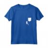 T-shirt Climber in Pocket - Maglietta Scalatore Alpinista - La Montagna Sta Chiamando - Ideale per Escursionisti e Appassionati di Arrampicata
