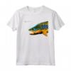 Bellissimo Pesce di Trota Marrone Retrò Pesca a Mosca Maglietta - Ideale per Pescatori e Amanti della Pesca a Mosca - Acquista Online!