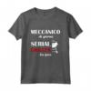 Meccanico Di Giorno - Serial Griller La Sera BBQ Maglietta - Ideale per Festa del Papà e Compleanni