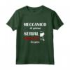 Meccanico Di Giorno - Serial Griller La Sera BBQ Maglietta - Ideale per Festa del Papà e Compleanni